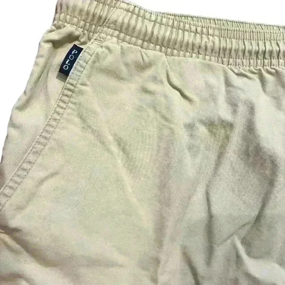 Polo Ralph Lauren Men’s Khaki Shorts Size XL Drawstring 7” Inseam Casual Summer - Picture 3 of 6